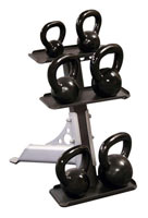 Rack 6 Kettlebells