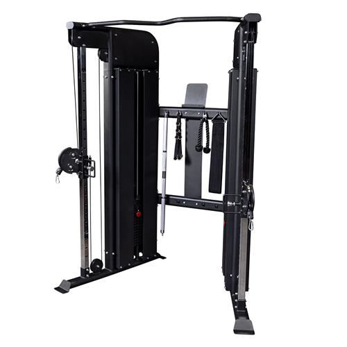 BODYSOLID FUNCTIONAL TRAINING CENTER 2 X 75KG avec couvercles de protection
