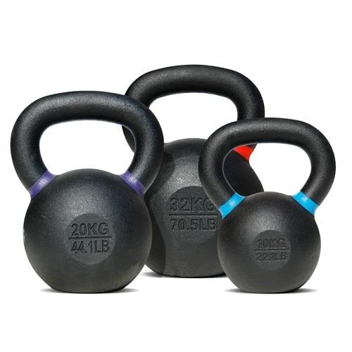Kettlebell 4 kg Black - Light Green