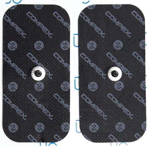 Sachet de 2 électrodes 1 Snap central 5 x 10 cm