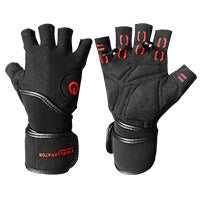 Weightlifting gloves with Wrist Support Taille M Black/red