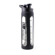 Glass Shaker Bottle Black 550 ml