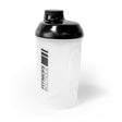 Shaker FitnessBoutique Translucide Couvercle Noir 600 ml