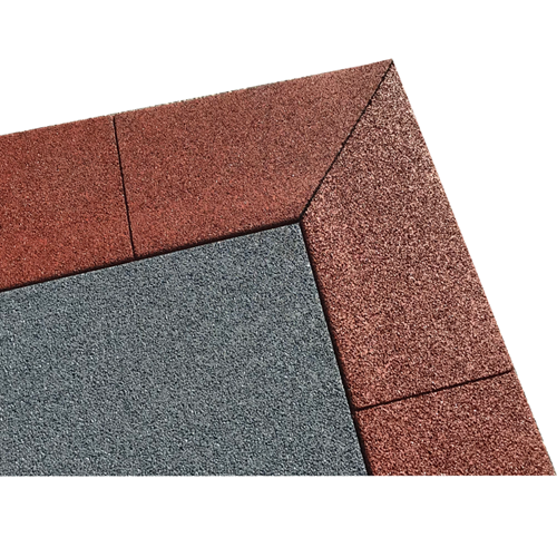 Bordure Chanfreinée HAI 1 m - 25 mm Noir