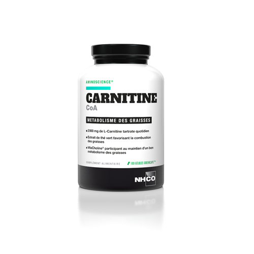 Carnitine CoA Pilulier de 100 Gélules