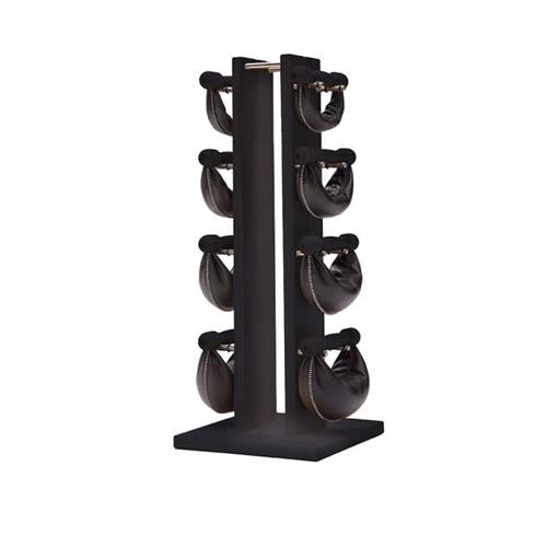 Tour frêne avec poids All Black Set 2,4,6,8 kg