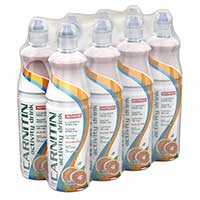 Carnitine Activity Drink Avec Cafeine Citron Lemon Bouteille de 750 ml