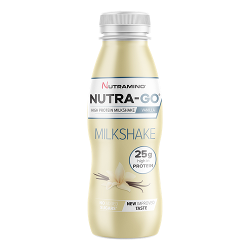 Nutra-Go Protein Milkshake Vanille Bouteille de 330 ml