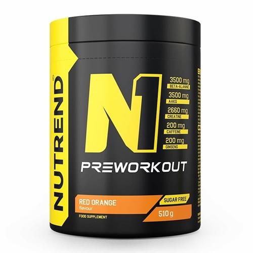 N1 Pre WorkOut Orange Sanguine Pot de 510 g