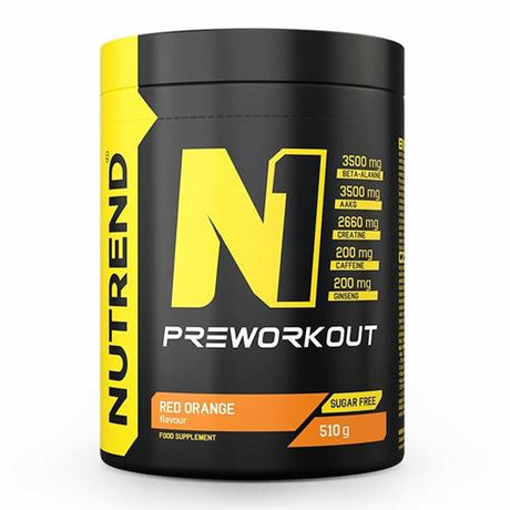 N1 Pre WorkOut Orange Sanguine Pot de 510 g