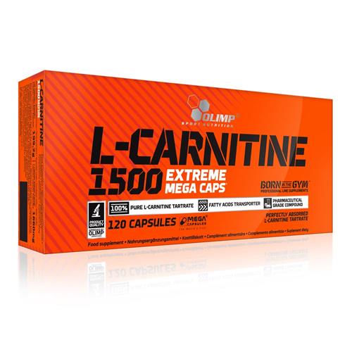 L Carnitine 1500 Extreme Mega Caps Boîte de 120 Gélules