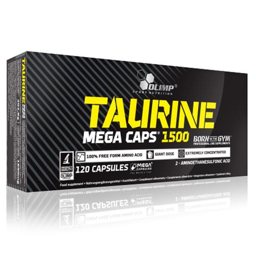 Taurine Mega Caps Boîte de 120 Gélules