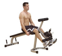 Banc leg extension et curl