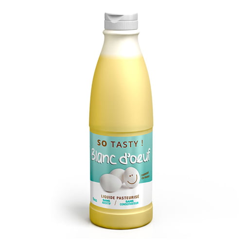 Blanc Oeuf Liquide Bouteille de 1 kg