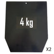 Plaques 4 kg pour gilet lesté 15 kg (la paire)