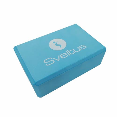Yoga brick mousse bleu