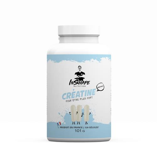 Creatine - Pilulier de 120 Gélules