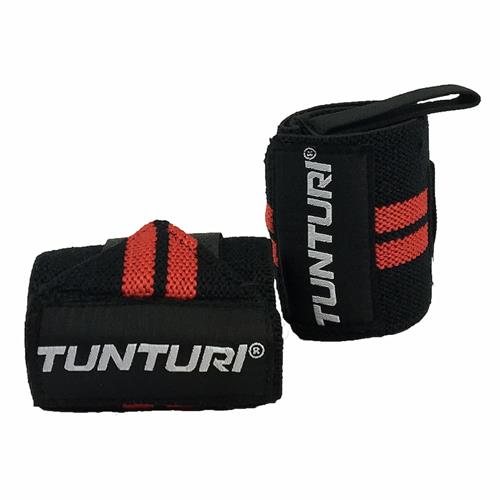 Wrist Wraps Noir et Rouge (la paire)