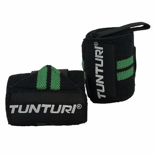 Wrist Wraps Noir et Vert (la paire)