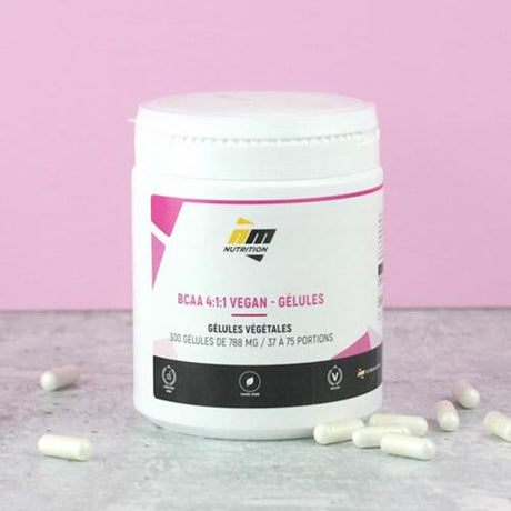 BCAA 4:1:1 Vegan Pot de 300 Gélules