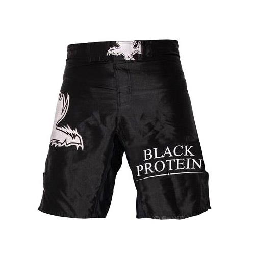 Short Black Protein Coqbatay Noir Blanc M