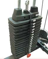 Option 90,5kg de Poids pour cage à squat GPR378