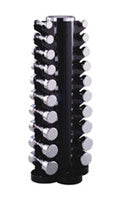 Set Haltères chrome 1 à 10 kg 
