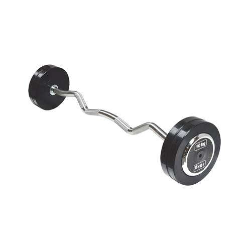 Barre Curl Préchargée de 10 kg