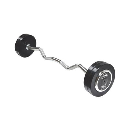 Barre Curl Préchargée de 10 kg