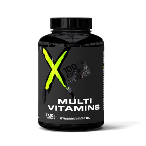 Multi Vitamins Pilulier de 120 Gélules d'origine végétale