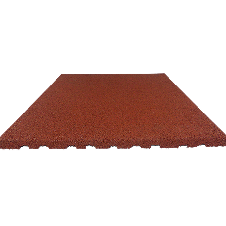 Dalle rouge anti-feux 50x50cm-25mm