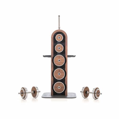 WeightPlate Tower en Noyer