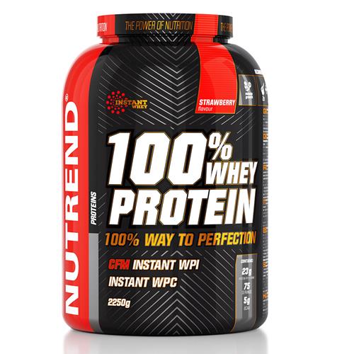 100% Whey Protein Fraise Pot de 2250 g
