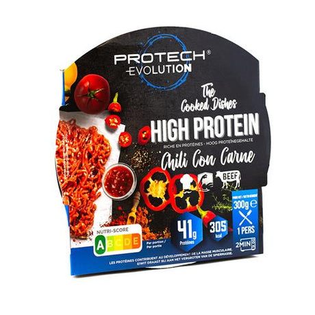 Plat Cuisiné Protéiné - Chili Con Carne 300 g