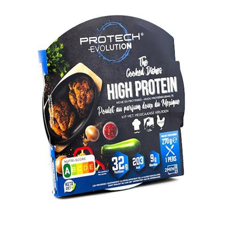Plat cuisiné protéiné - Poulet Doux du Mexique 270 g