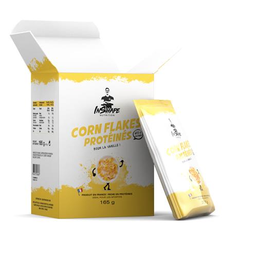 Corn Flakes Protéinés Vanille Boîte de 6 sachets