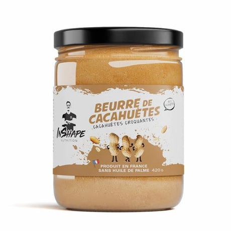 Beurre de cacahuètes Crunchy Pot de 420 g