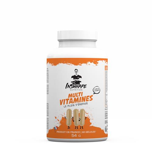 Multi vitamines Pilulier de 60 gélules