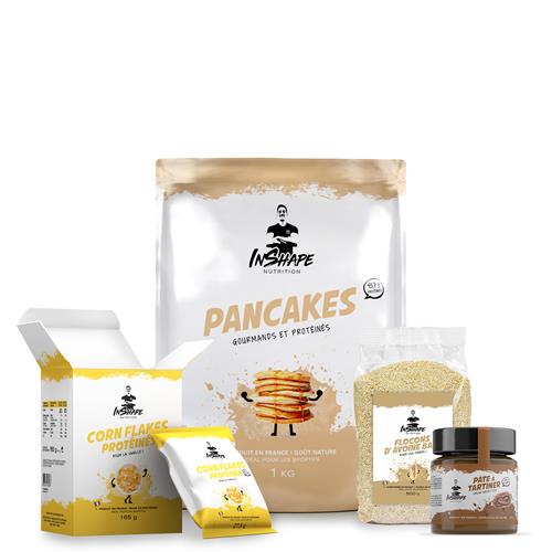 Pack Petit-Déjeuner Sportif et Gourmand - Version Pancake Nature
