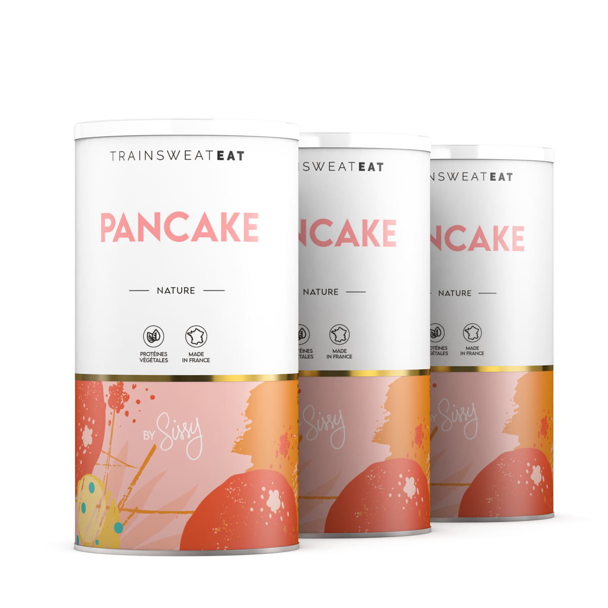 3 x Pancake Nature
